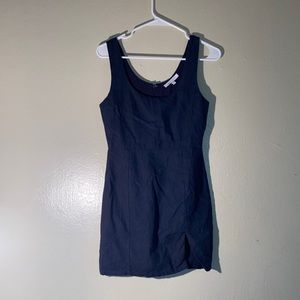 Olivaceous Navy Blue Denim Dress Size Small